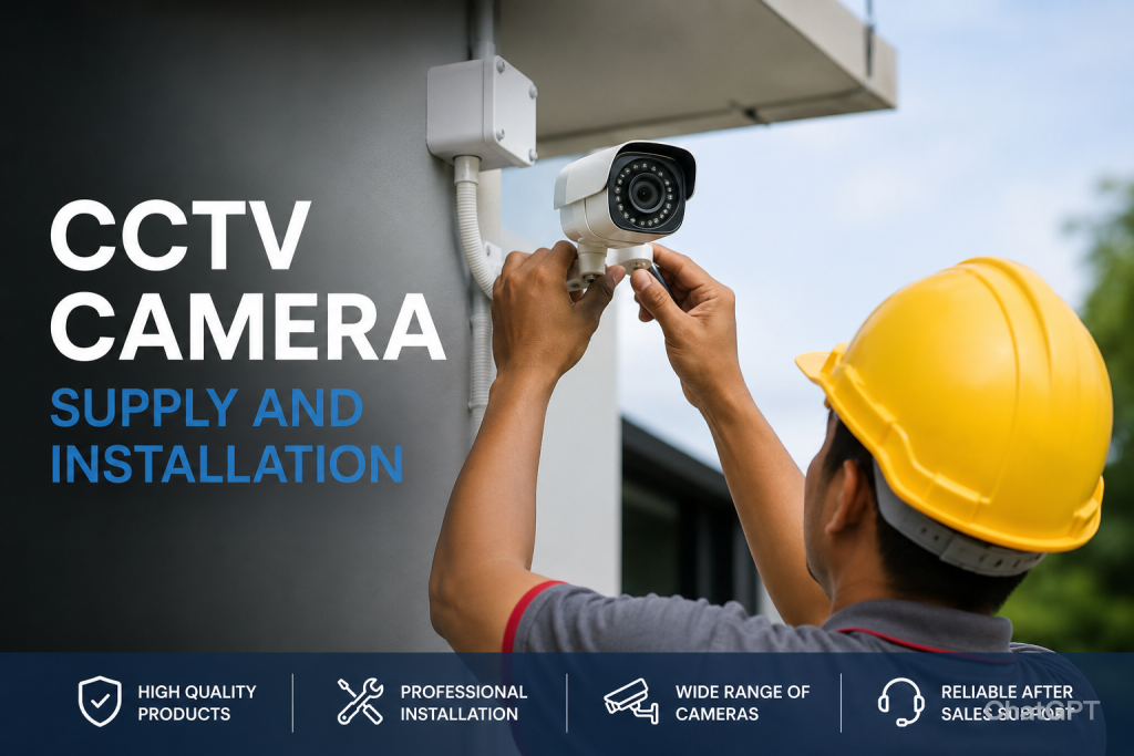 CCTV camera installation and services