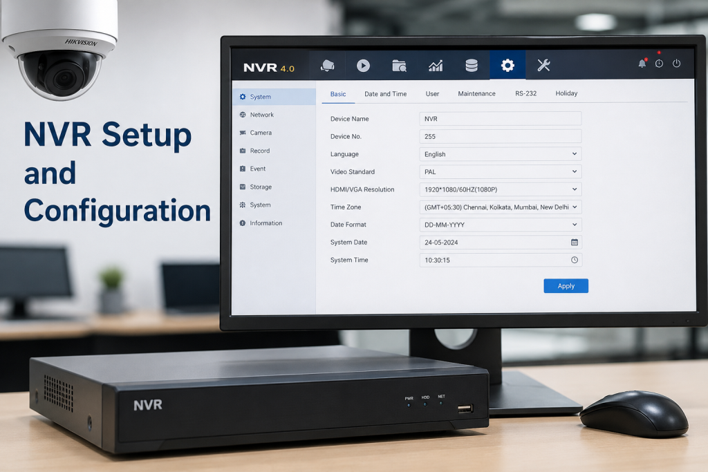 NVR Setup and Configuration.